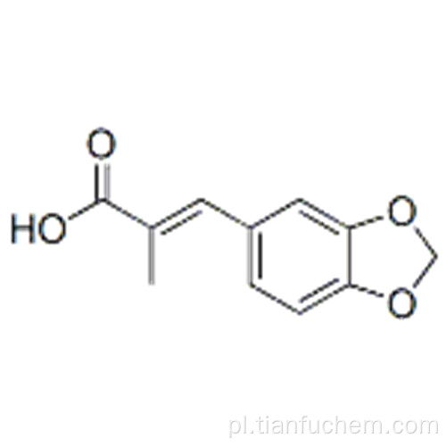 Kwas (E) -3- (1,3-benzodioksol-5-ilo) -2-metyloprop-2-enowy CAS 40527-53-5